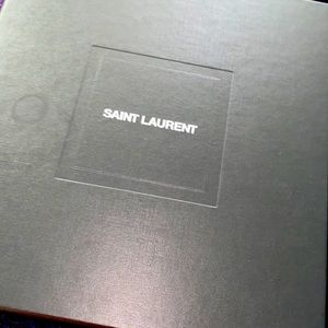Black Pat and leather Saint Laurent Heel